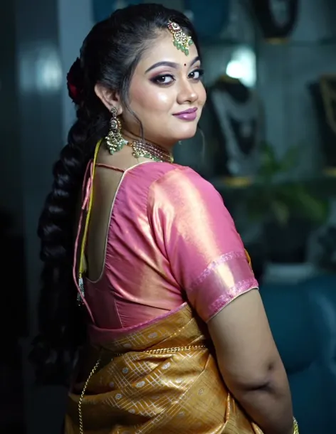 Best party makeup by top makeup artist in Tirupati RK Makeup Studio